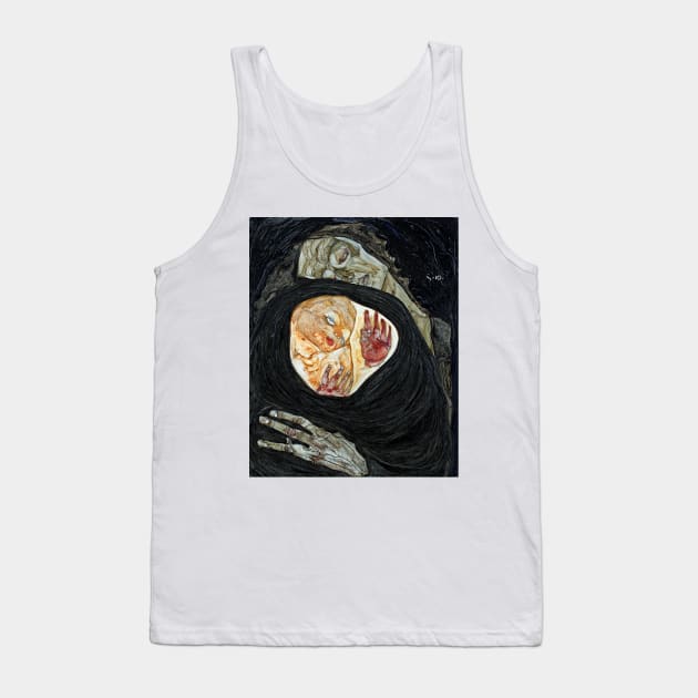 Egon Schiele Dead Mother I Tank Top by pdpress